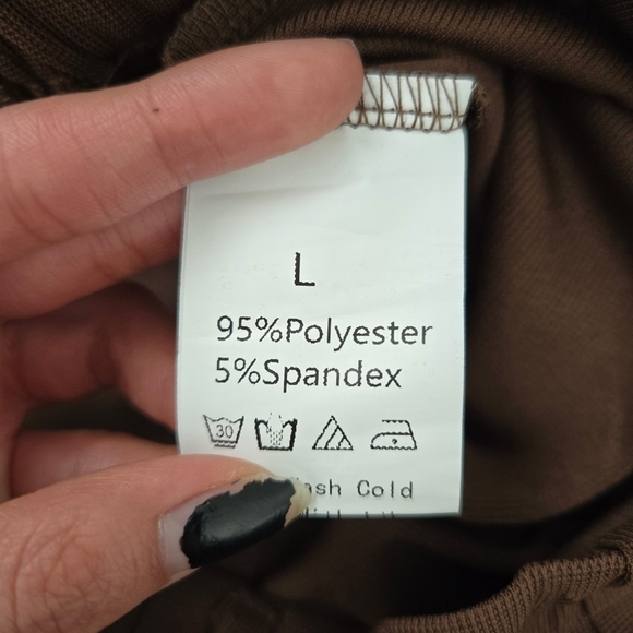 Bloggerlove Womens Casual Work Pants. Waffle Knit. High Waist Dress Pan… - Picture 10 of 12